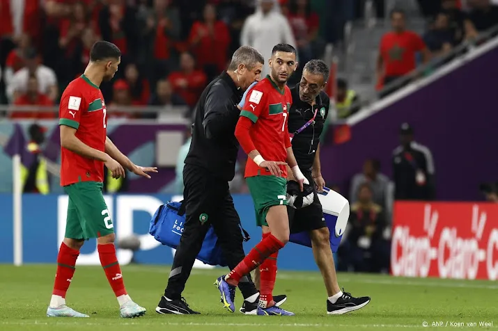 medische staf marokko maakt overuren voor halve finale op wk