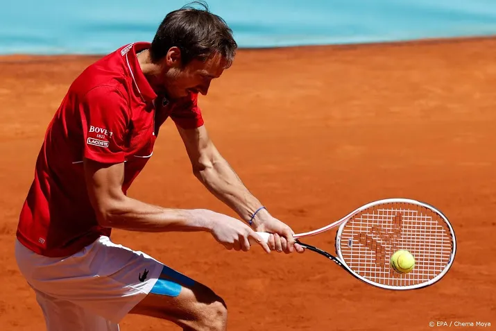 medvedev lost nadal af als nummer 2 op tennisranglijst