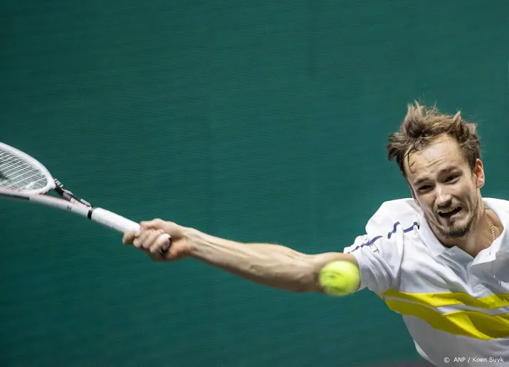 medvedev na toernooizege marseille op plaats 2 van atp ranking