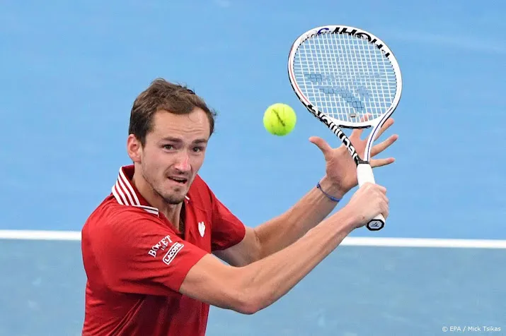 medvedev verliest op atp cup eerste wedstrijd van het tennisjaar