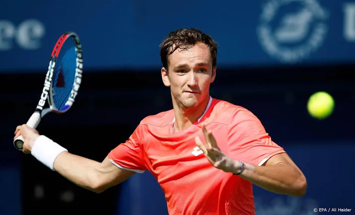medvedev wint derde finale op rij wel