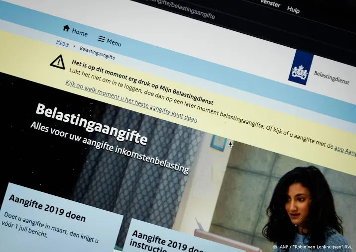 meer dan 2 miljoen belastingaangiftes binnen
