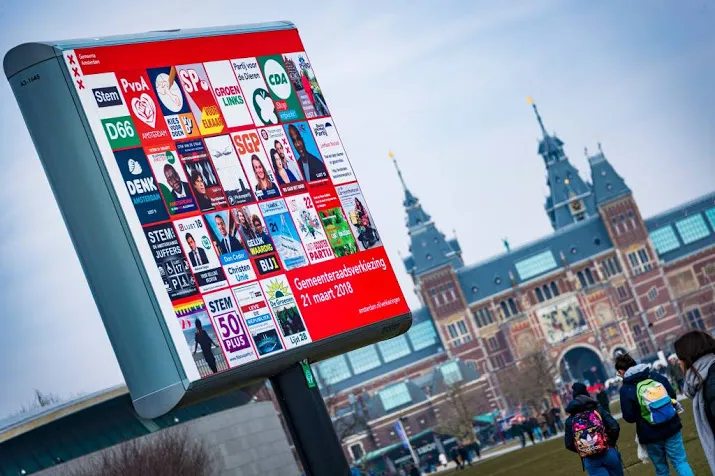 meer stemmers gaan voor lokale partij