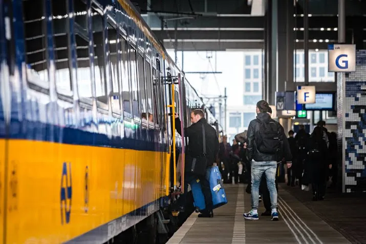meer treinen op tijd in eerste helft 2018