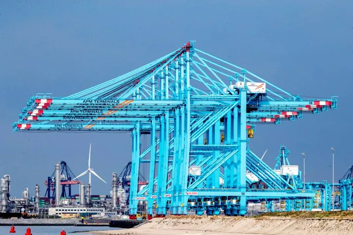 meer zeeschepen naar haven rotterdam
