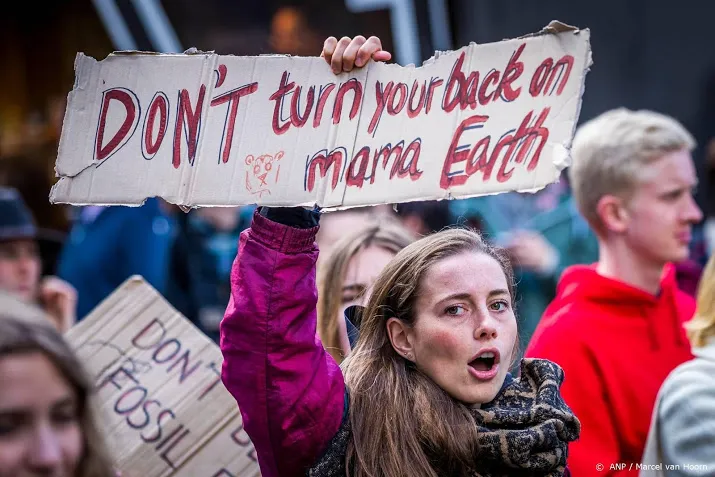 meer zorgen bij jongvolwassenen over klimaatverandering