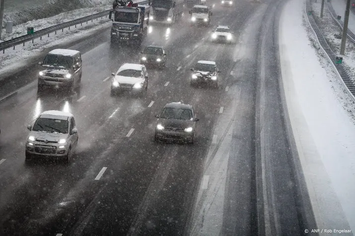 meeste sneeuw in periode tussen de spitsen