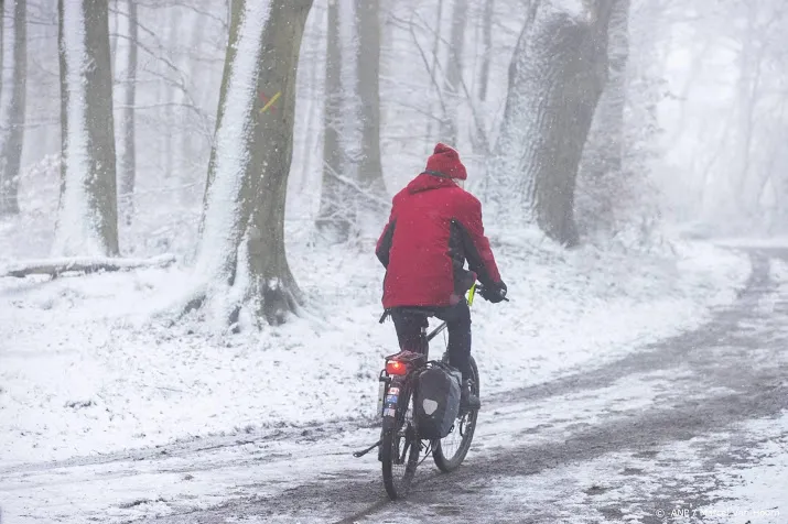 meeste sneeuw tot nu toe gevallen in het oosten