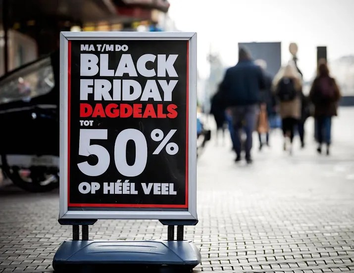 meningen verdeeld over black friday