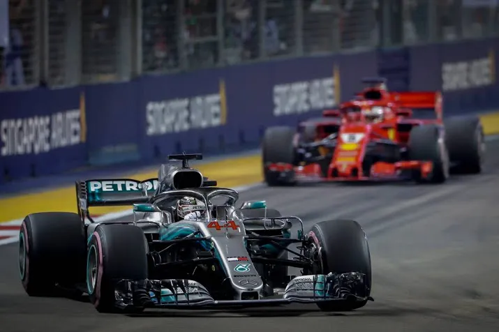 mercedes met vijf titels op rij naast ferrari