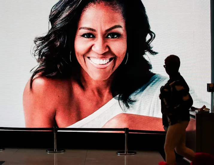 michelle obama op kop in boeken top 10