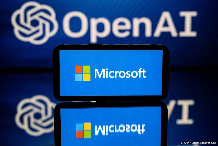 microsoft stijgt op wall street na binnenhalen topman openai