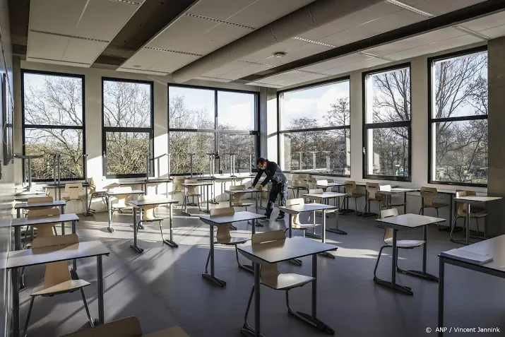 middelbare scholier minimaal een keer per week naar school