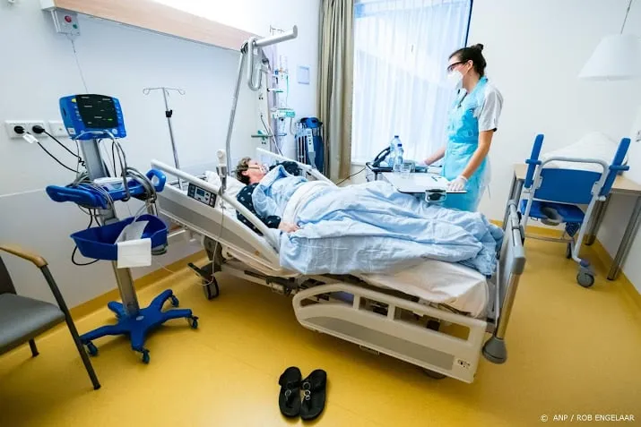 minder coronapatienten opgenomen in ziekenhuizen