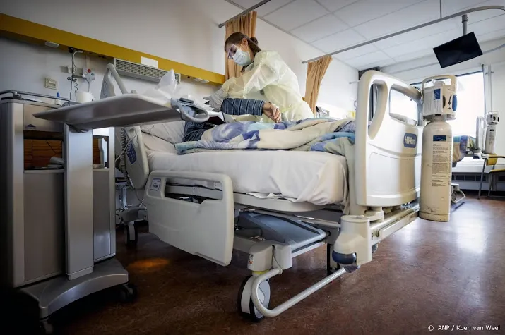 minder coronapatienten opgenomen in ziekenhuizen