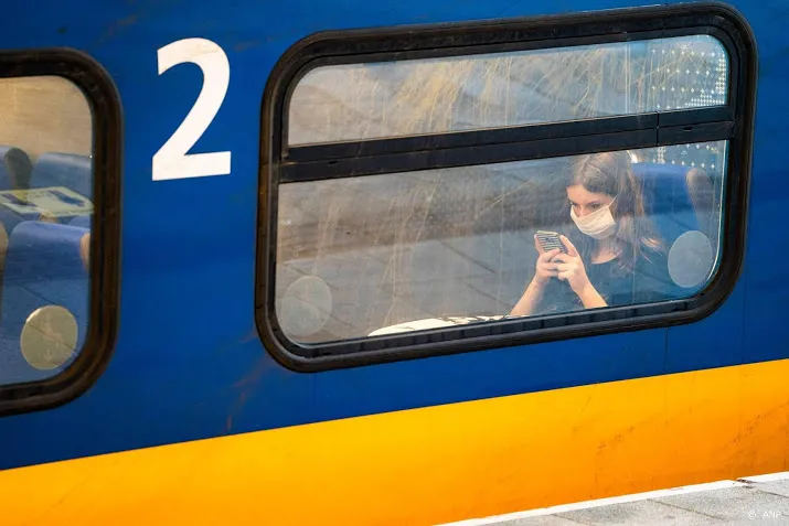 minder forenzen in treinen ns door thuiswerken
