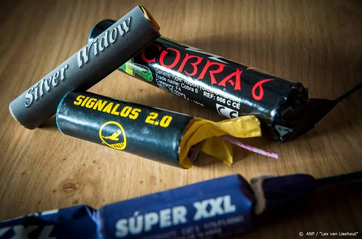 minder illegaal vuurwerk gevonden dan vorig jaar