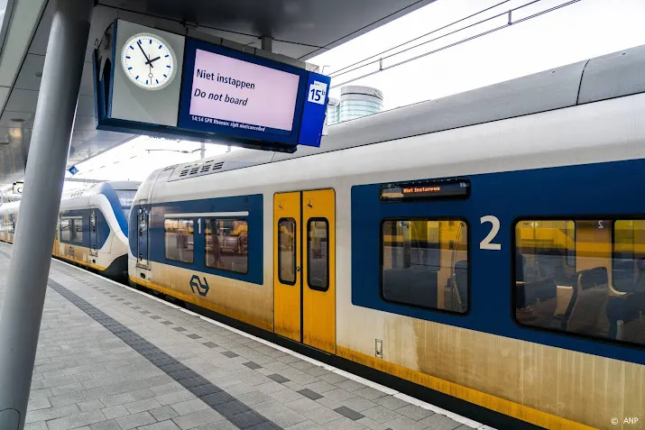 minder treinen op zaterdag door personeelstekort bij ns