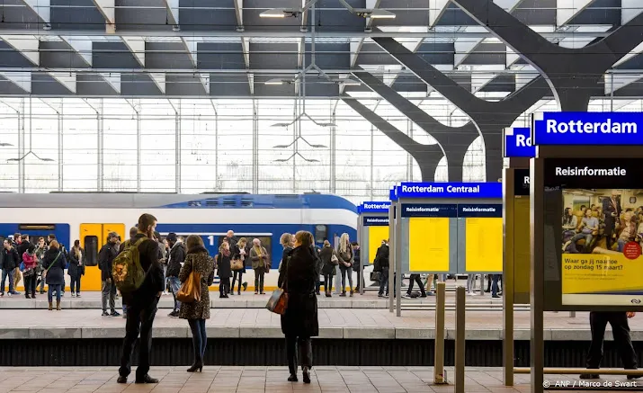 minder treinen tussen rotterdam en arnhem door personeelstekort