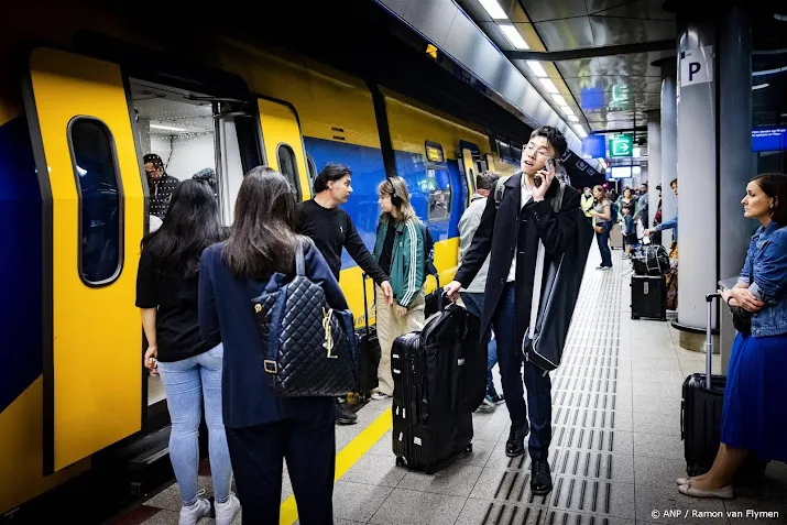 minder treinen van en naar schiphol door seinstoring