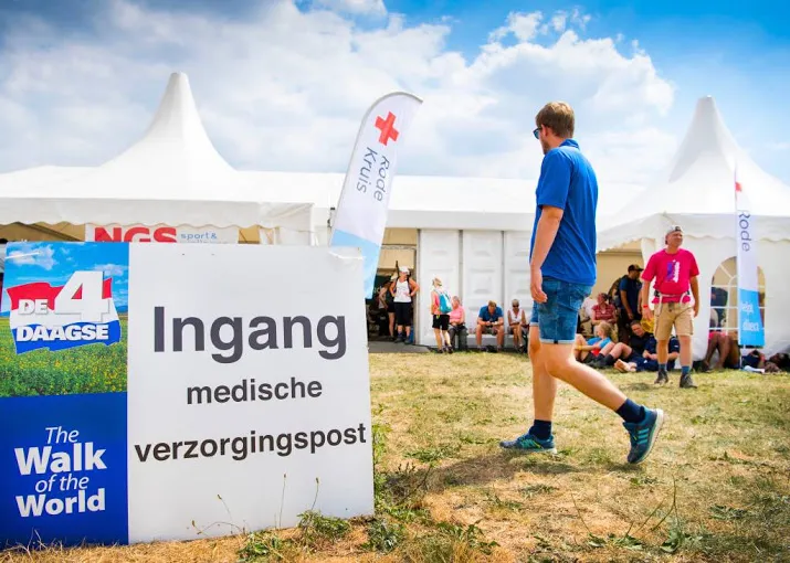 minder uitvallers op tweede vierdaagsedag