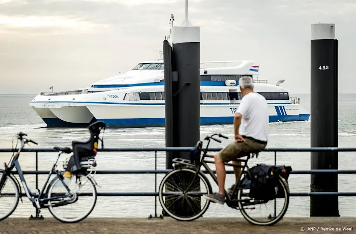 minder veerboten naar waddeneilanden door storm