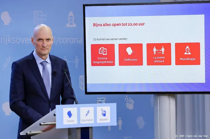 minister kuipers maakt bekend of coronaversoepelingen doorgaan