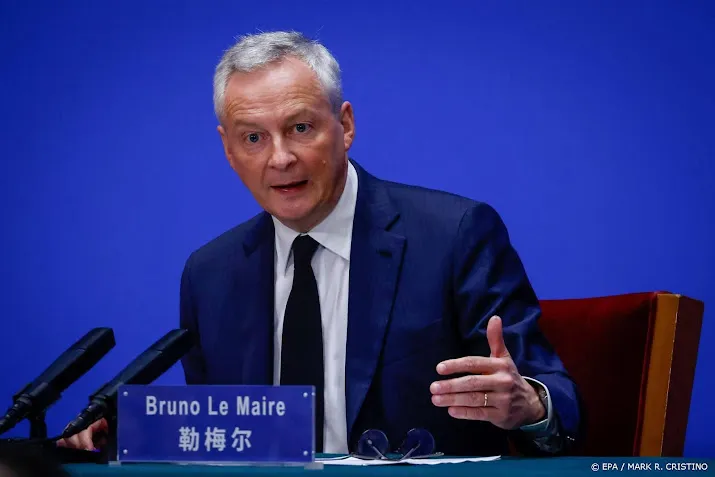 minister le maire frankrijk wil betere toegang tot chinese markt