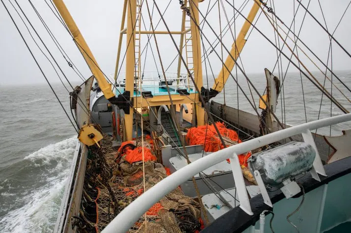 minister ontvangt pulsvissers