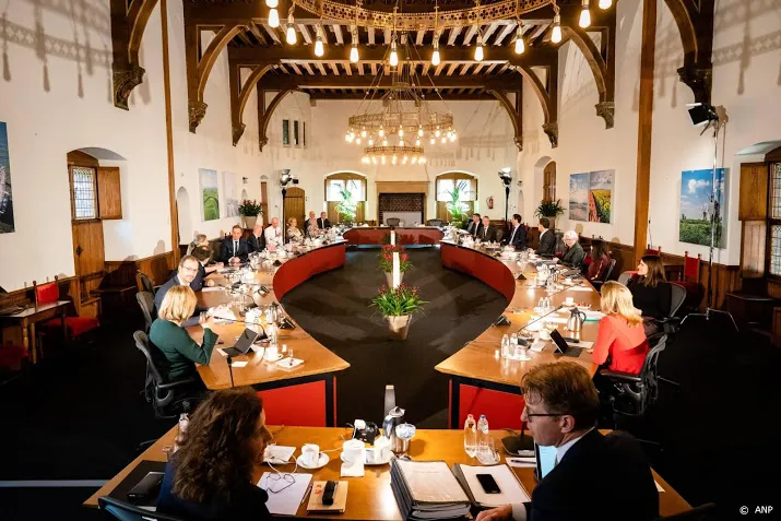 ministerraad vergadert voor het eerst digitaal