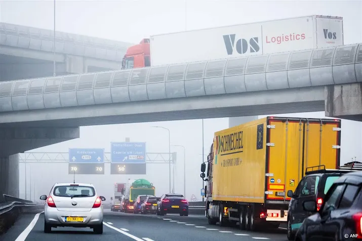 minste vracht in nederlandse vrachtautos sinds 2015