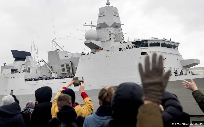 missie in straat van hormuz zit erop voor marineschip
