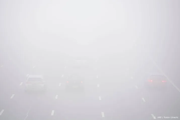 mist in het midden en zuiden van het land