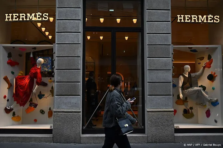 modebedrijf hermes verkoopt meer met name in azie