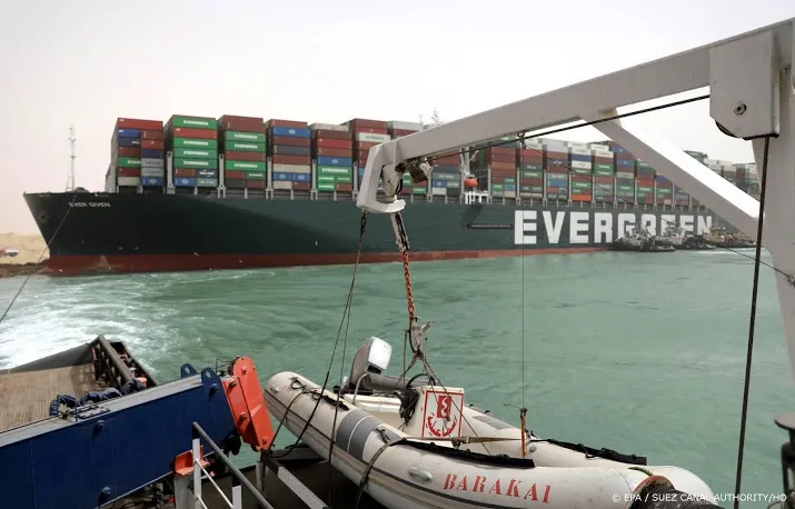 moederbedrijf blokker vreest problemen door blokkade suezkanaal