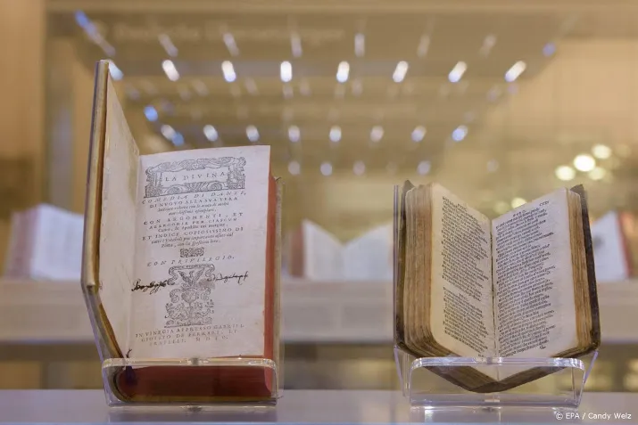 mohammed niet in nieuwe vertaling van dantes goddelijke komedie