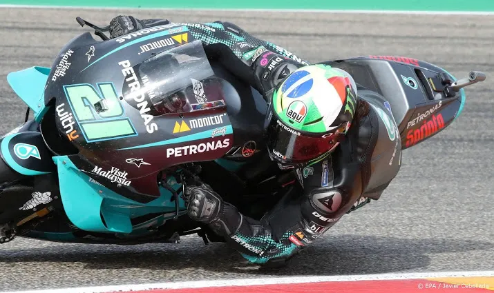 morbidelli pakt in valencia poleposition in motogp