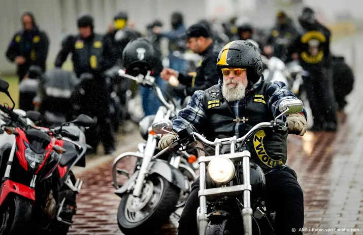 motorclubs vorig jaar verder teruggedrongen