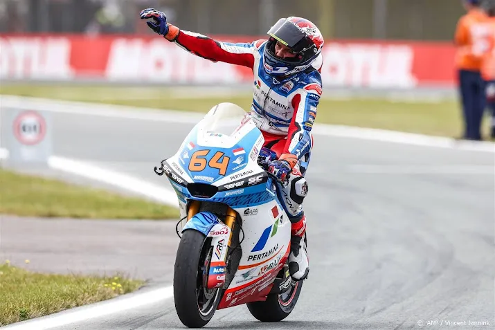 motorcoureur bendsneyder finisht als dertiende in de moto2