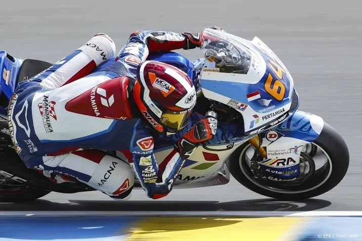 motorcoureur bendsneyder zesde in barcelona in moto2