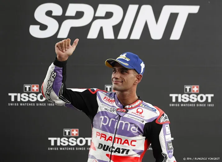 motorcoureur martin wint opnieuw sprintrace in motogp