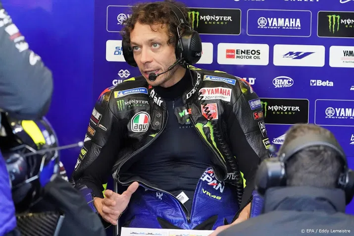 motorcoureur rossi mist gp aragon door coronabesmetting