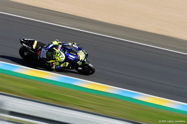 motorcoureur rossi na twee negatieve tests terug in valencia