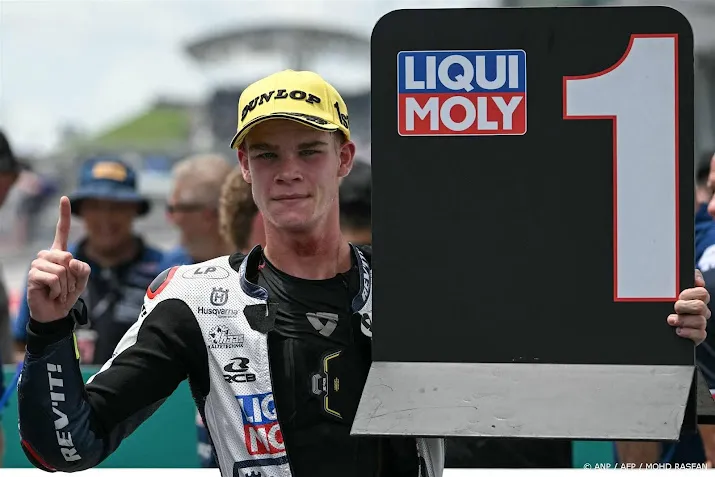 motorcoureur veijer wil meestrijden om wereldtitel in moto3