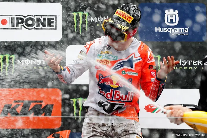 motorcrosser herlings slaat rest van seizoen over