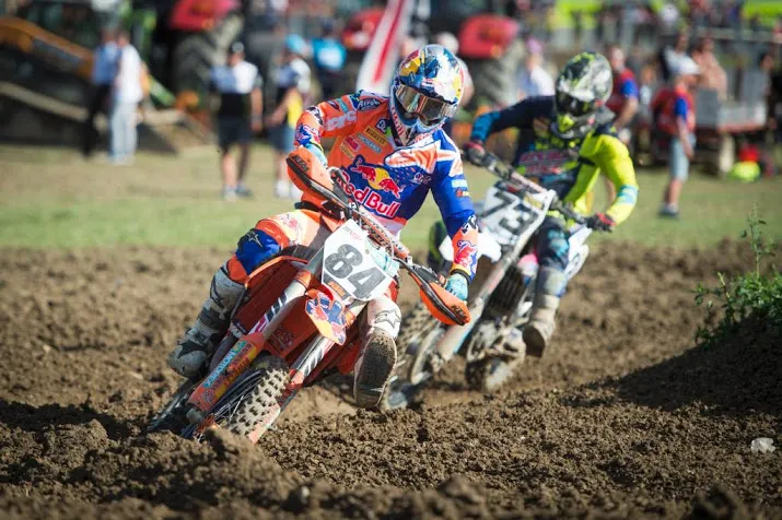 motorcrosser herlings toont vorm in markelo