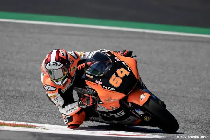 motorracer bendsneyder opnieuw in achterhoede