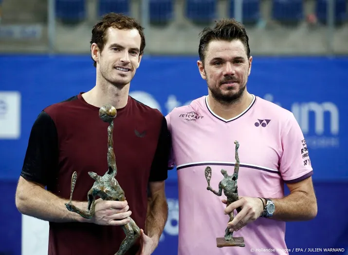 murray klopt wawrinka in eindstrijd antwerpen