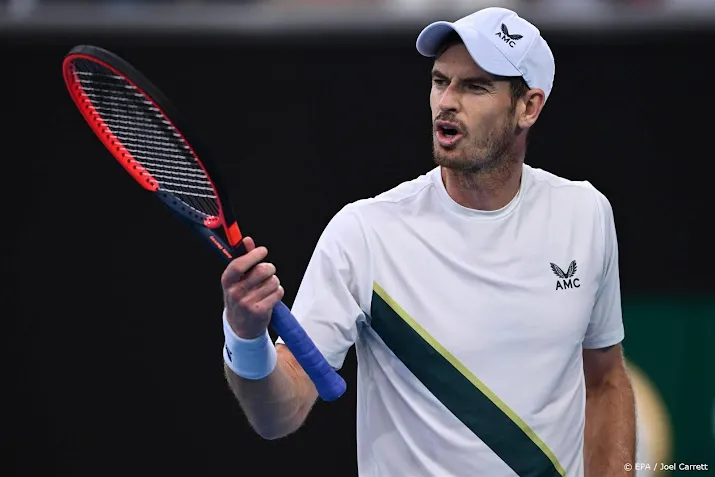 murray knokt opnieuw maar wordt uitgeschakeld op australian open