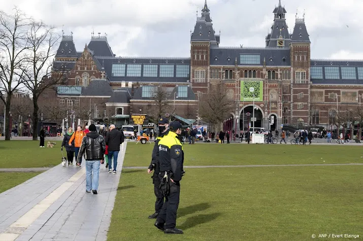 museumplein zondag veiligheidsrisicogebied om verwachte toeloop